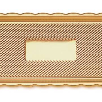 VASSOIO MEDORO RETT.15X40 (100)